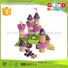 Encourage Creative 35pcs Fairy Tale Castles Theme Kids Ensemble de blocs en bois